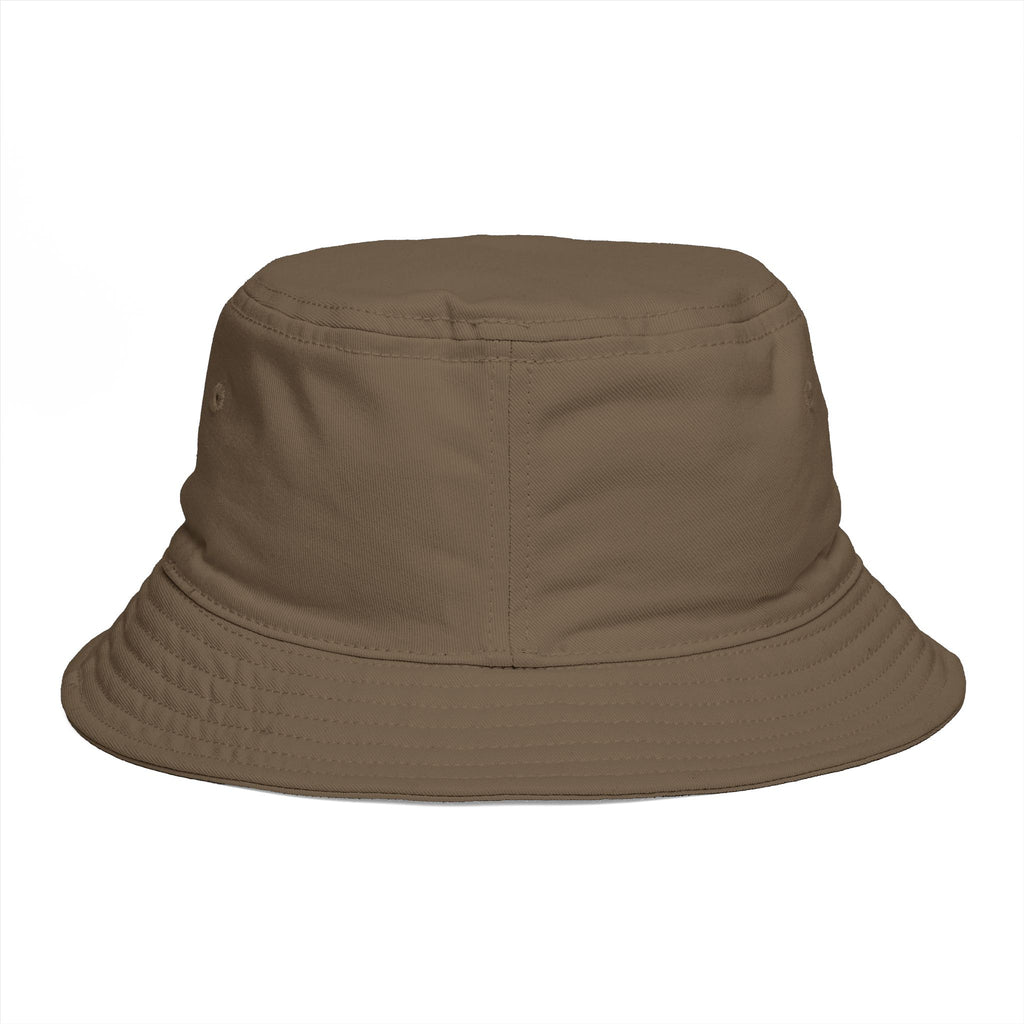 Quietly Powerful Bucket Hat – Minimalist Embroidered Sun Hat for Women