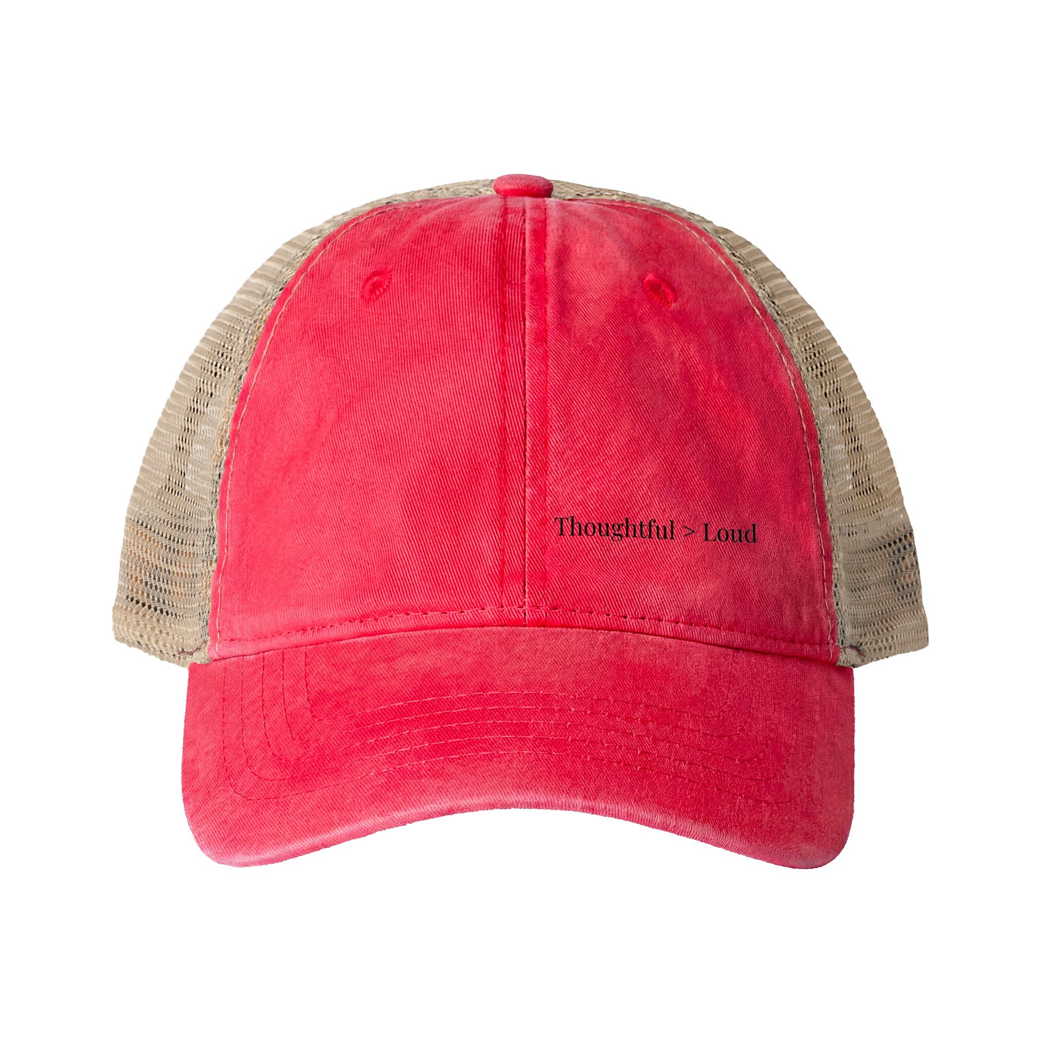 Washed Mesh Back Cap – Minimalist Everyday Hat for Women