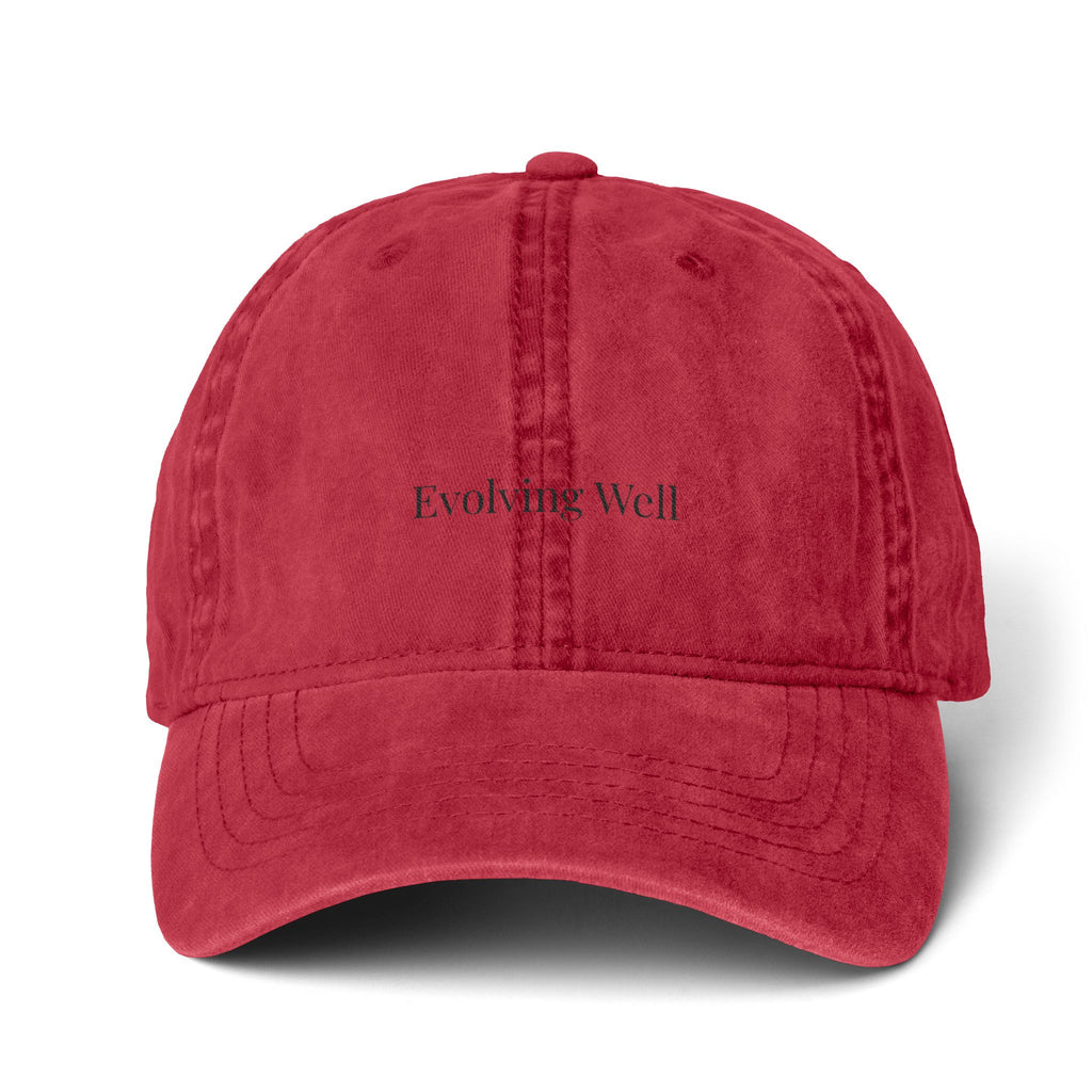 Essential Pigment Dyed Cap – Minimalist Embroidered Hat for Women