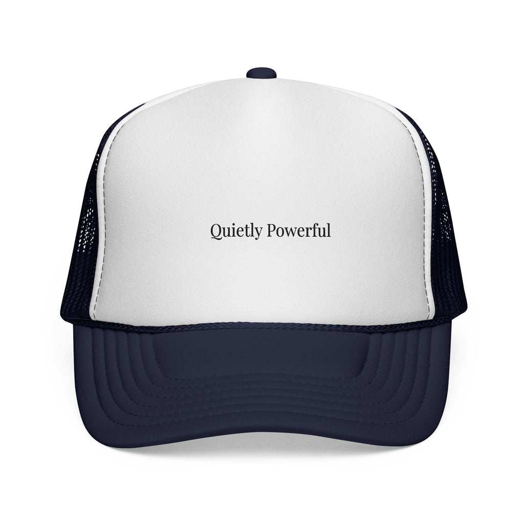 Quietly Powerful Trucker Cap – Minimalist Mesh Hat for Everyday Confidence