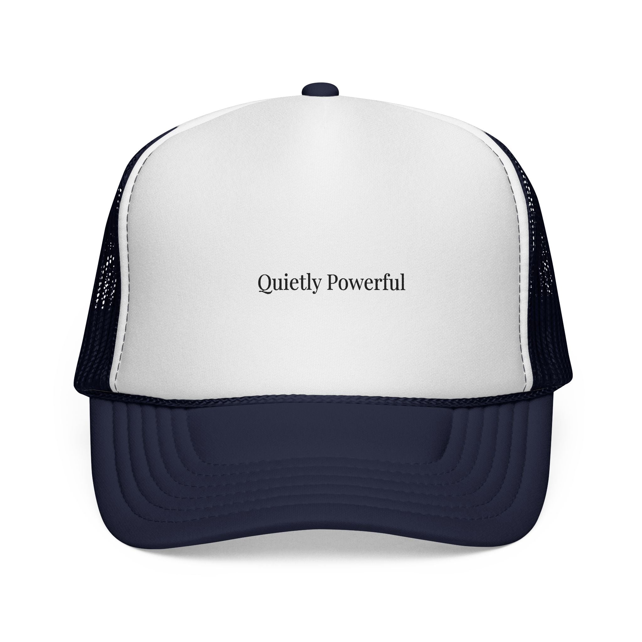 Quietly Powerful Trucker Cap – Minimalist Mesh Hat for Everyday Confidence