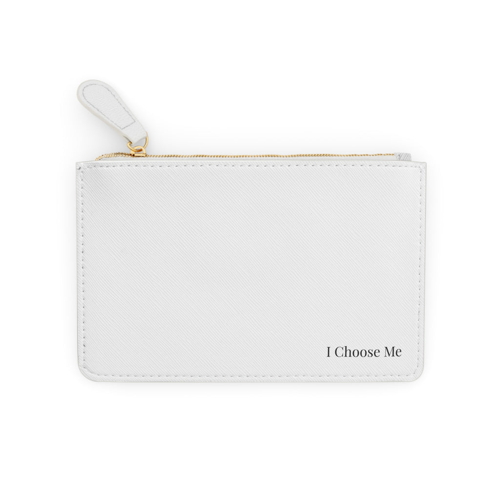 I Choose Me Mini Clutch – Empowerment Wristlet Pouch for Everyday Essentials