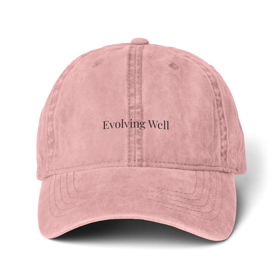 Essential Pigment Dyed Cap – Minimalist Embroidered Hat for Women