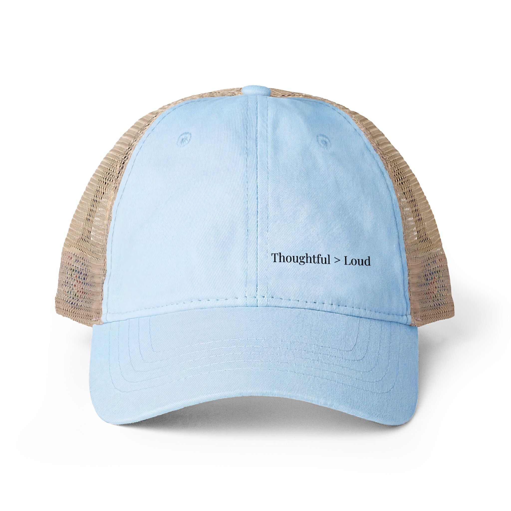 Washed Mesh Back Cap – Minimalist Everyday Hat for Women