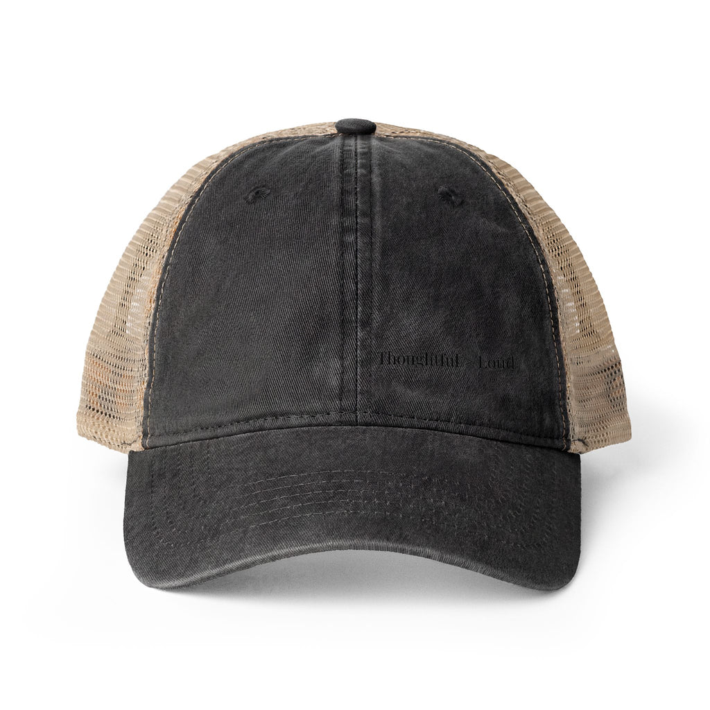 Washed Mesh Back Cap – Minimalist Everyday Hat for Women