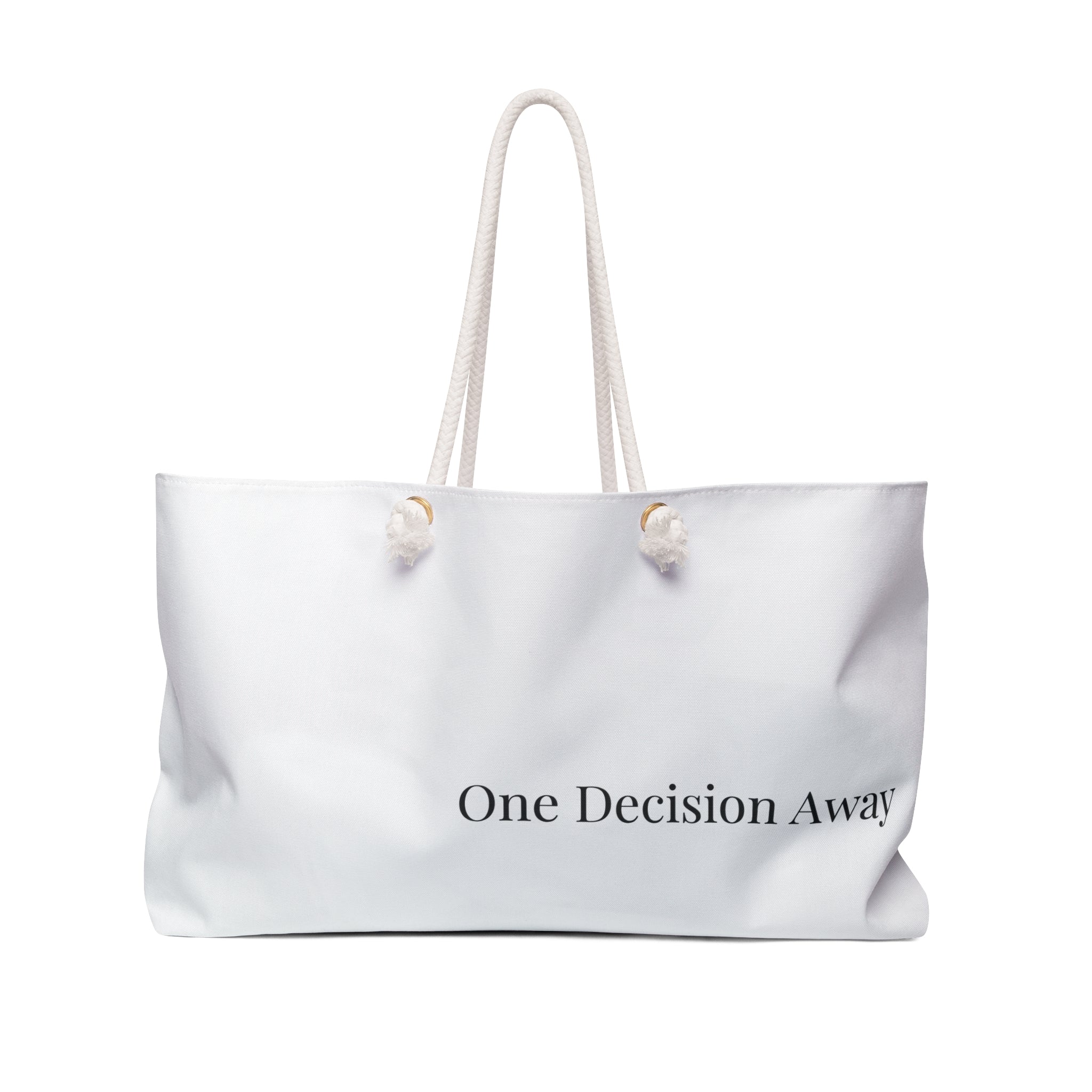 Minimal Weekender Bag – Spacious Travel Duffel for Women