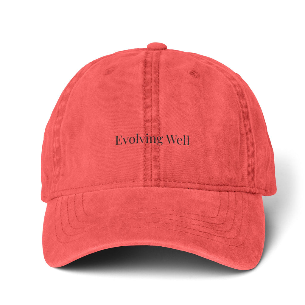 Essential Pigment Dyed Cap – Minimalist Embroidered Hat for Women