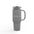 But Self Trust First 40oz Insulated Travel Mug – Stainless Steel Minimal Tumbler for Everyday Use