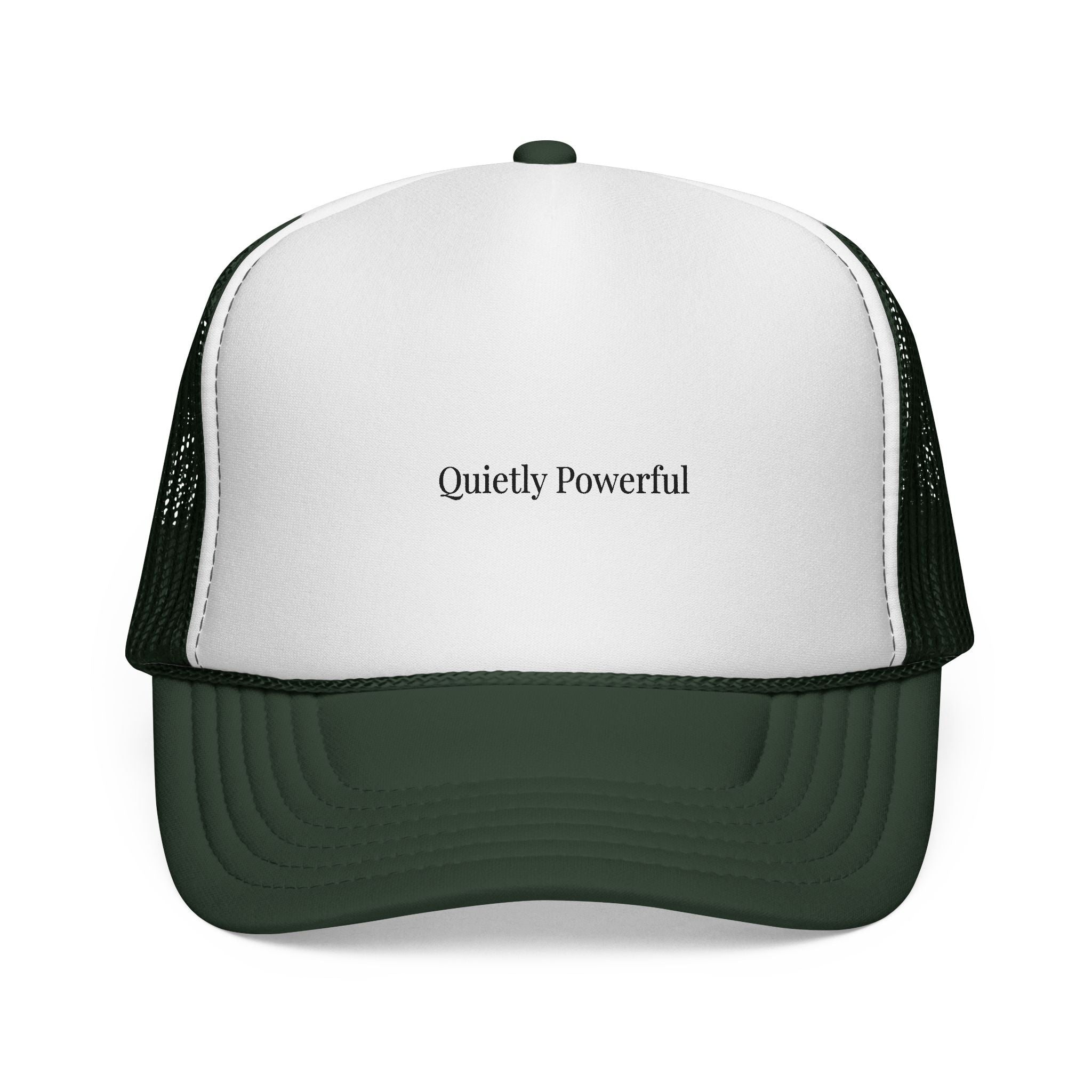 Quietly Powerful Trucker Cap – Minimalist Mesh Hat for Everyday Confidence