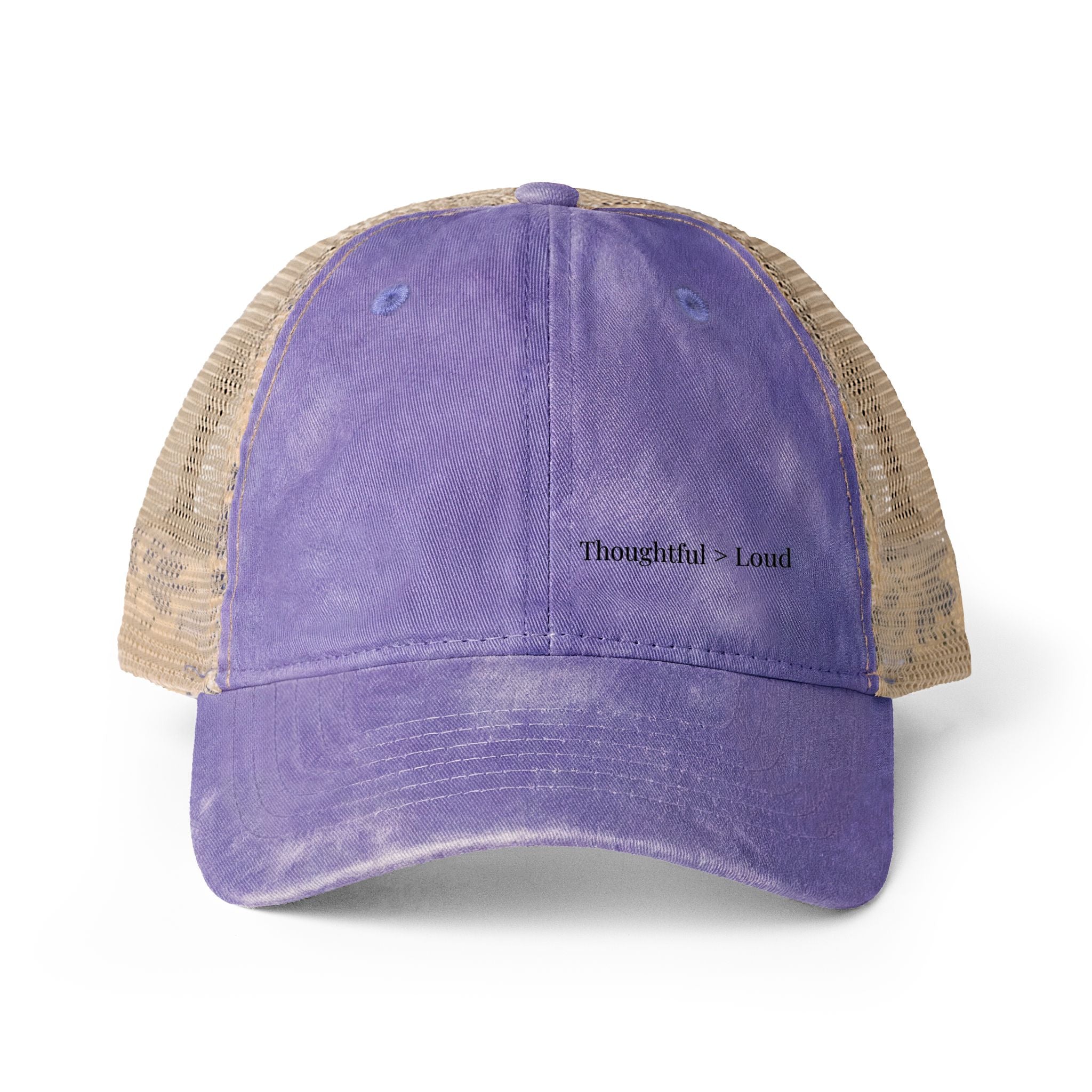 Washed Mesh Back Cap – Minimalist Everyday Hat for Women