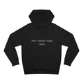 New Country, Same Values Minimalist Pullover Hoodie – Inspirational Statement Hoodie for Women