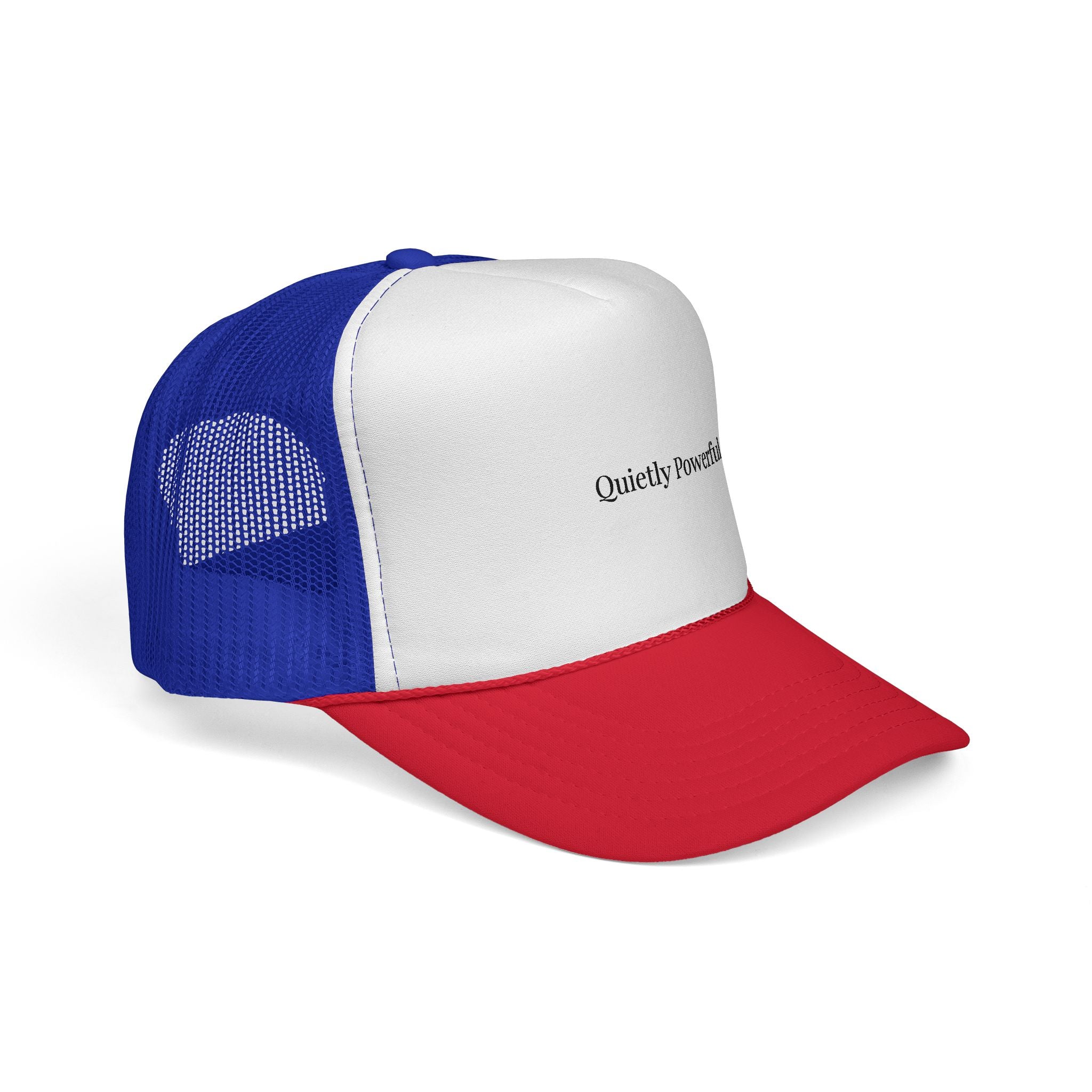 Quietly Powerful Trucker Cap – Minimalist Mesh Hat for Everyday Confidence