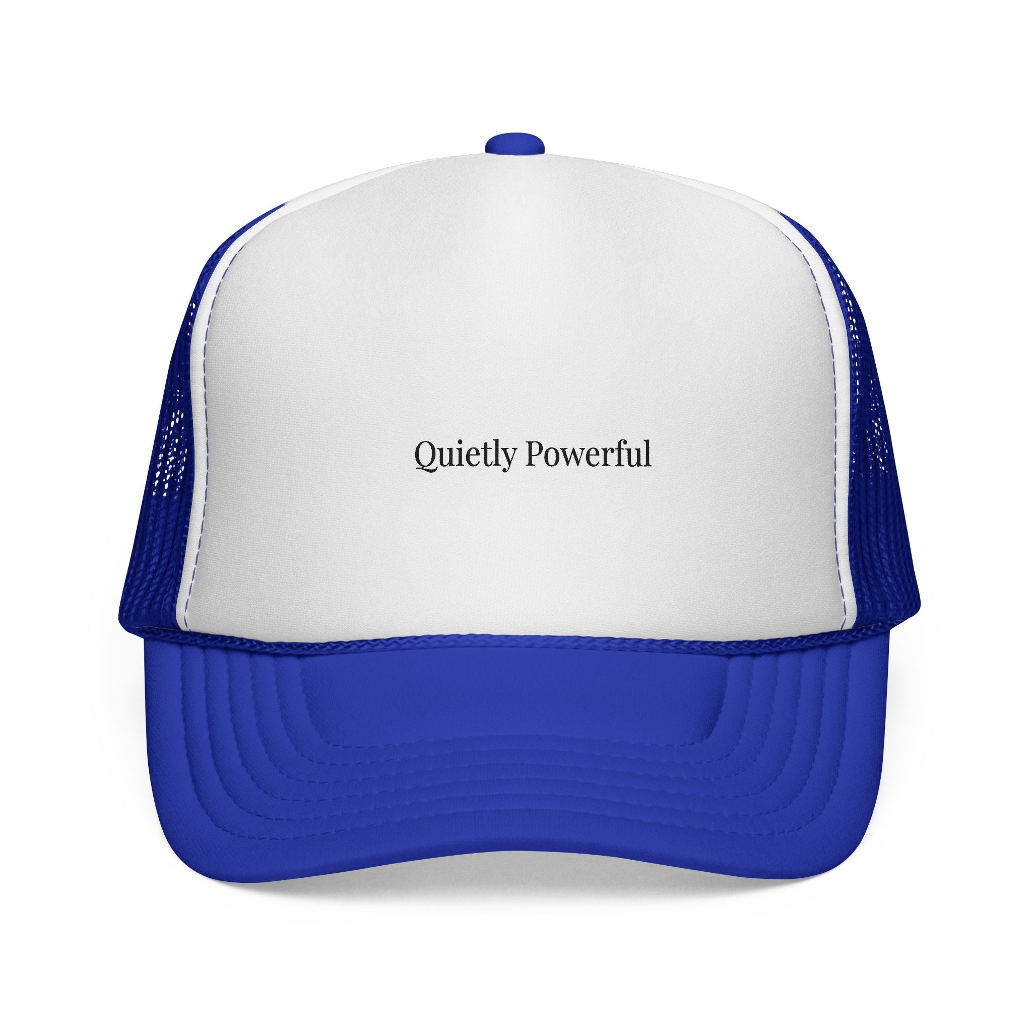Quietly Powerful Trucker Cap – Minimalist Mesh Hat for Everyday Confidence
