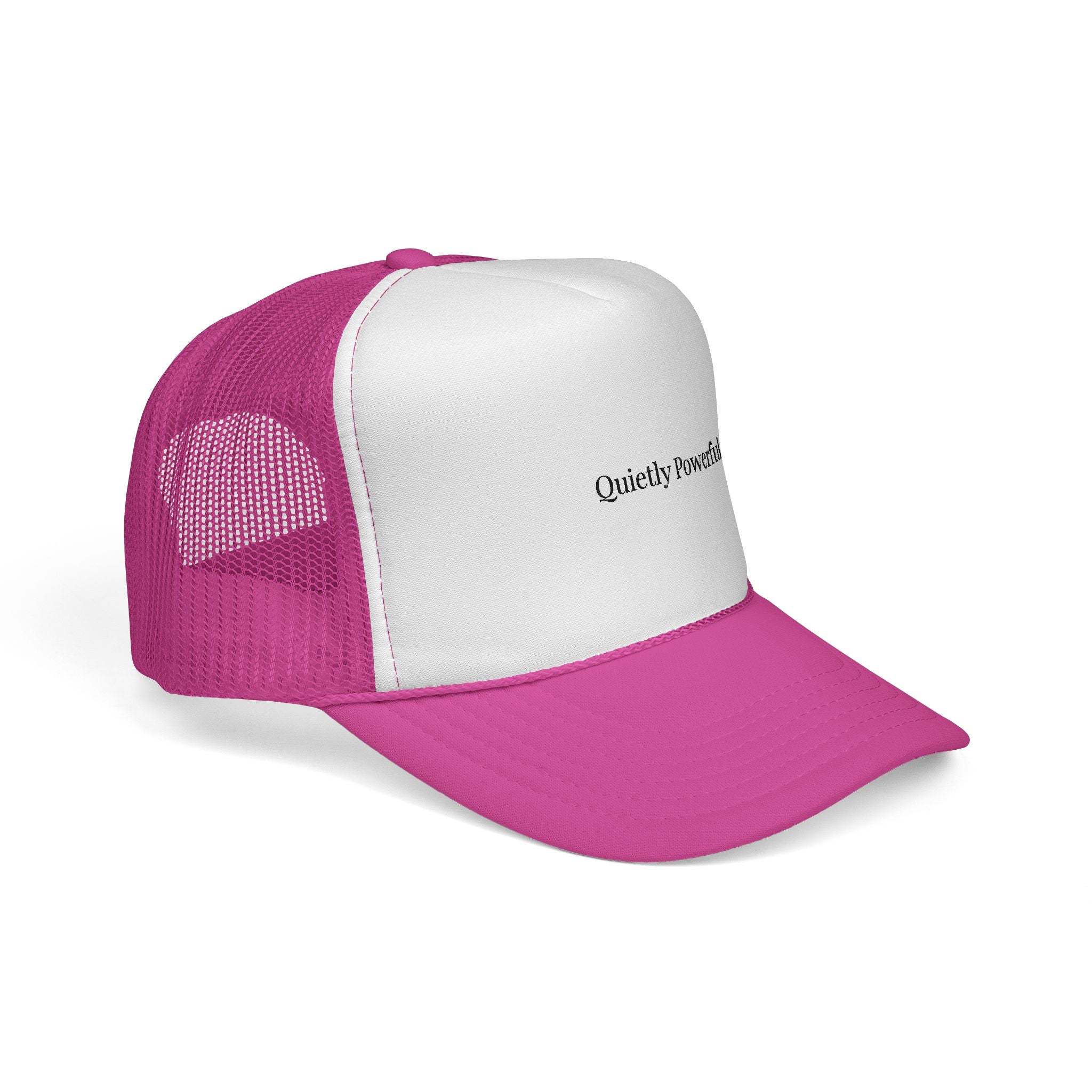 Quietly Powerful Trucker Cap – Minimalist Mesh Hat for Everyday Confidence