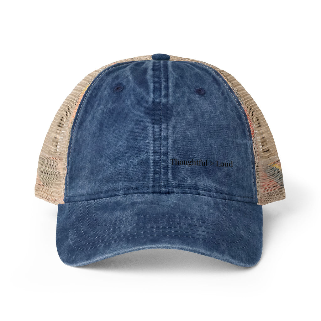 Washed Mesh Back Cap – Minimalist Everyday Hat for Women