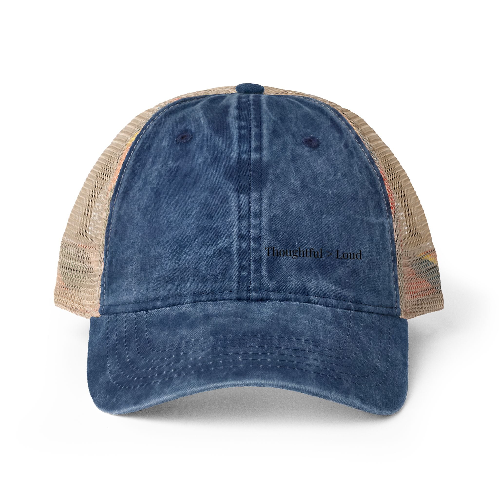 Washed Mesh Back Cap – Minimalist Everyday Hat for Women