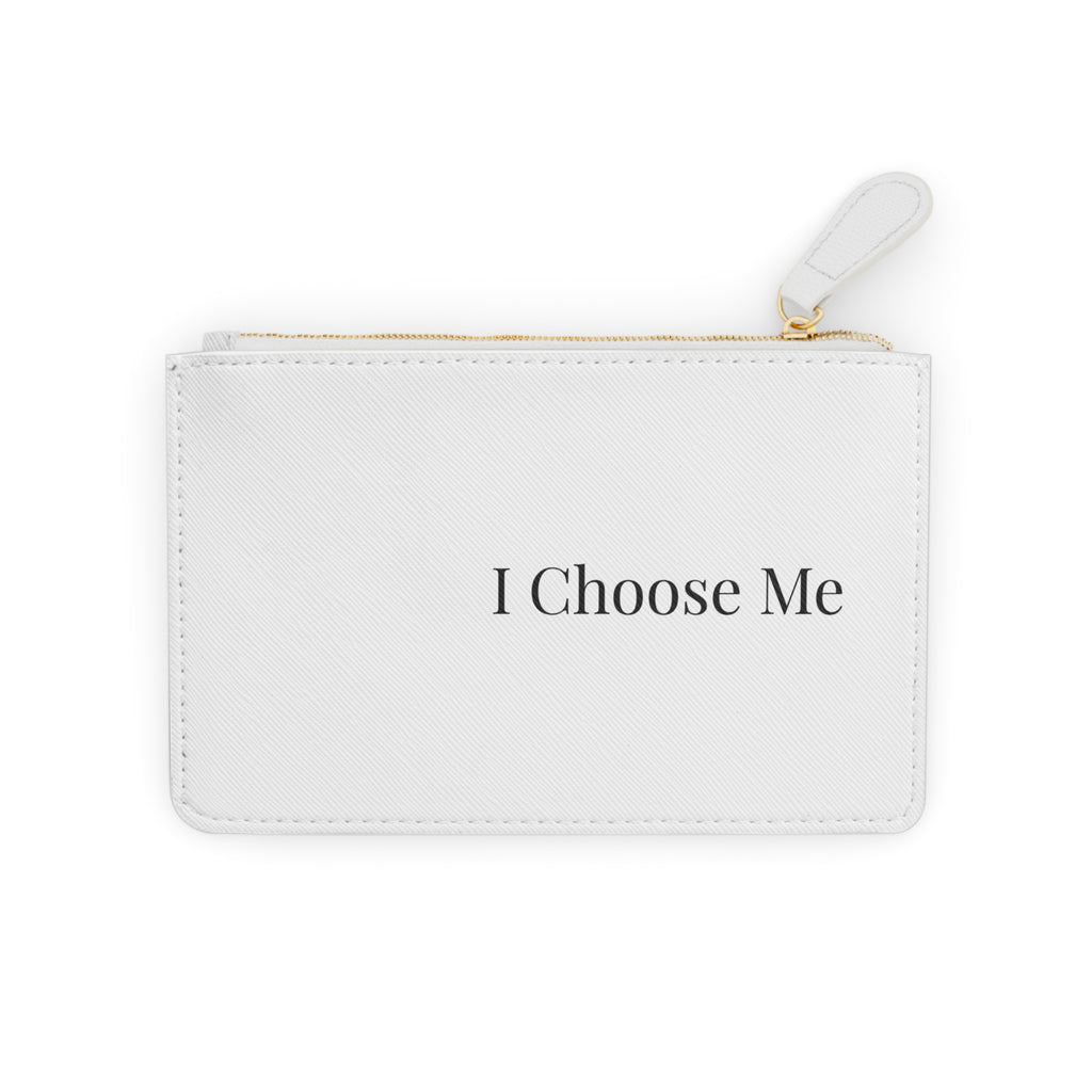 I Choose Me Mini Clutch – Empowerment Wristlet Pouch for Everyday Essentials