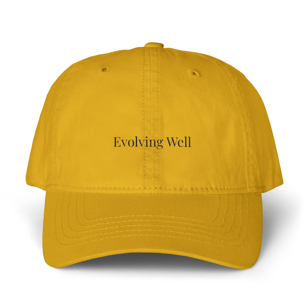 Essential Pigment Dyed Cap – Minimalist Embroidered Hat for Women