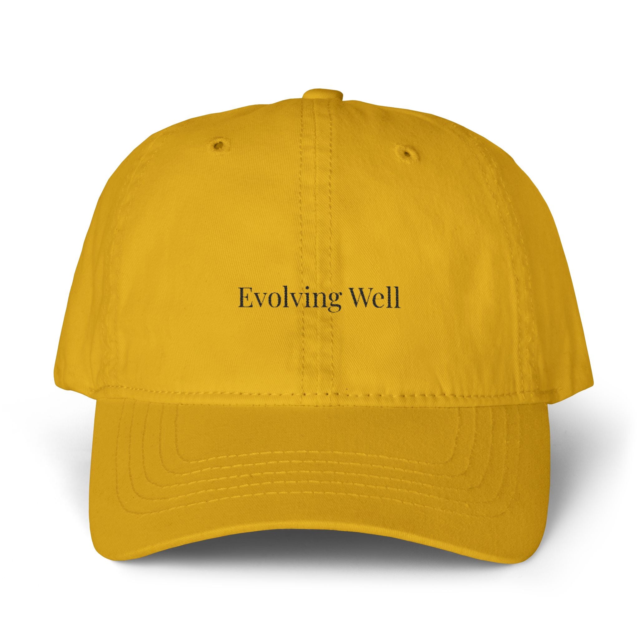 Essential Pigment Dyed Cap – Minimalist Embroidered Hat for Women