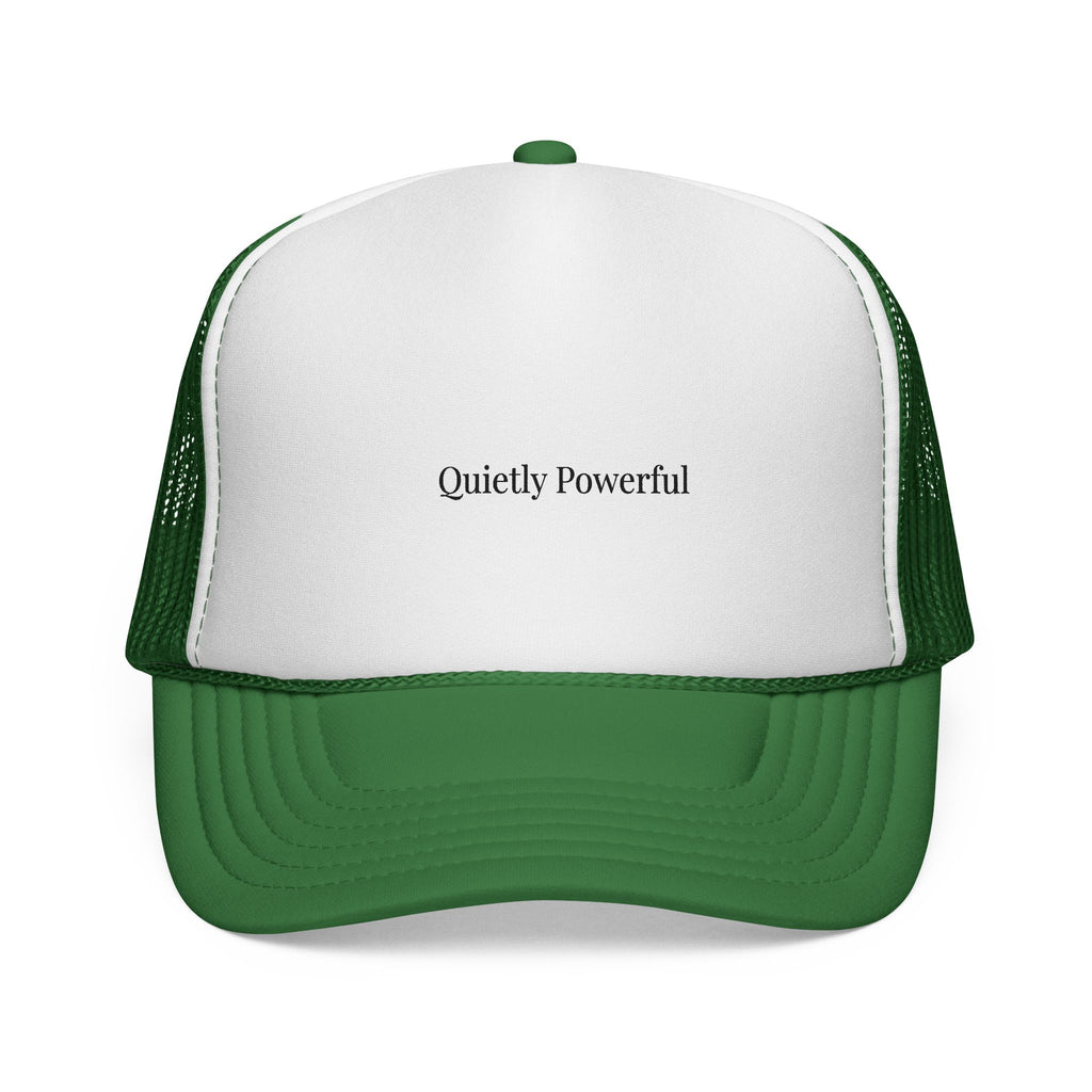 Quietly Powerful Trucker Cap – Minimalist Mesh Hat for Everyday Confidence