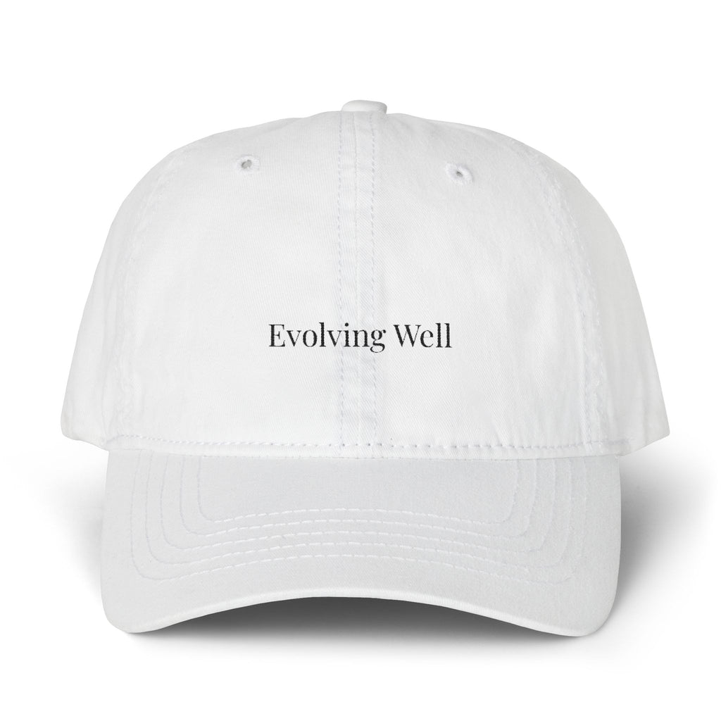Essential Pigment Dyed Cap – Minimalist Embroidered Hat for Women