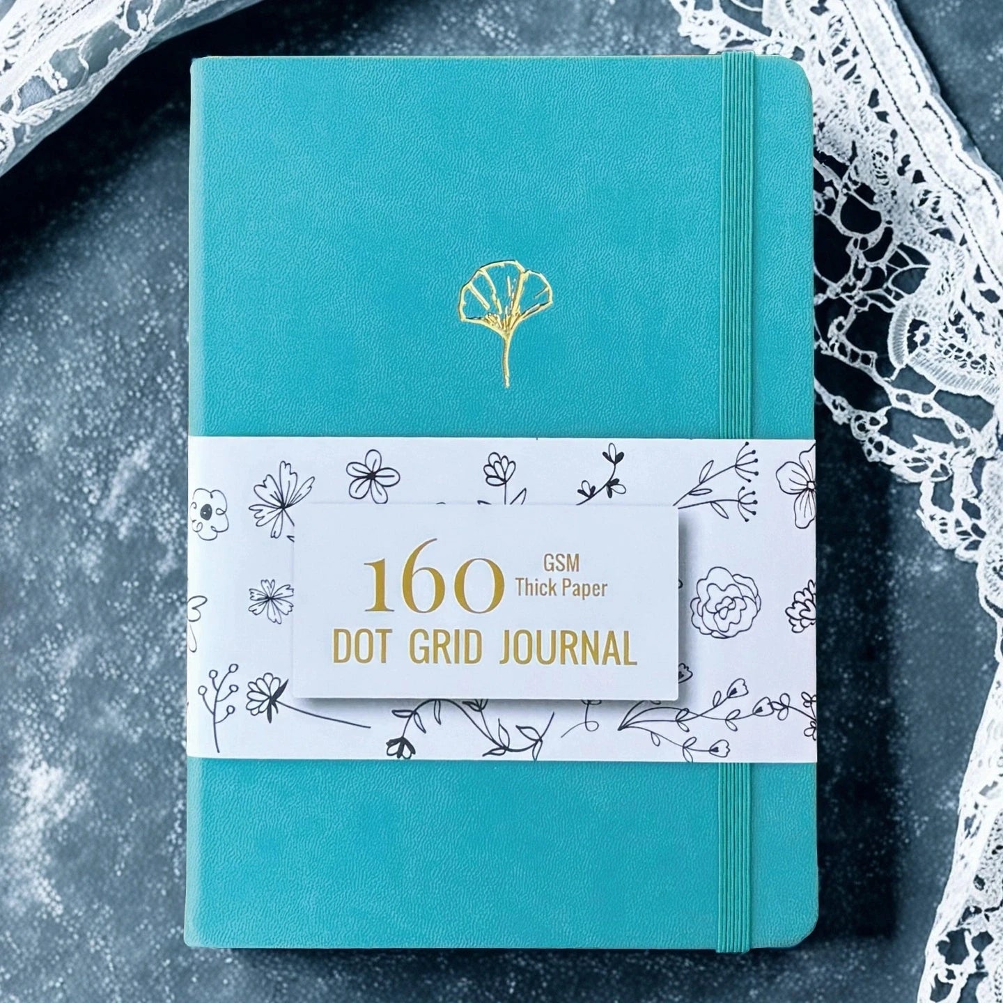 Dotted Journal for Planning – BUKE A5 PU Leather, 160 Numbered Pages, Dot Grid, 160gsm for Bujo Notes
