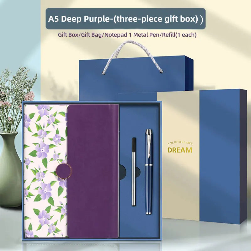 Thickened upgraded high-end notebook diary notebook A5 retro high-end PU leather classic travel diary notebook