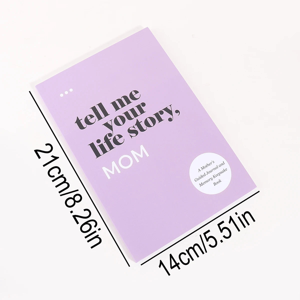 1 pcs family story A5 notebook, to record stories of family members, store personal memory events, an essential item for home